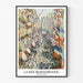 Reproduktion av målningen Affischer Paris - La Rue Montorgueil - Claude Monet