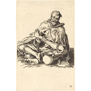 After Jacques Callot - The Sick Man.webp