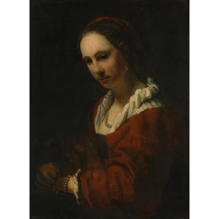 After Willem Drost - Young Woman with a Pearl Necklace.webp