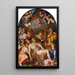 Reproduktion av målningen av Descente de Croix - Agnolo Bronzino