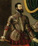 Porträtt av befälhavare Alfonso d'Avalos Marchese del Vasto - Agostino Galeazzi — vy av konstverket