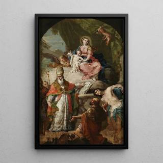 Agostino Ugolini - Virgin and Child with Saints.webp