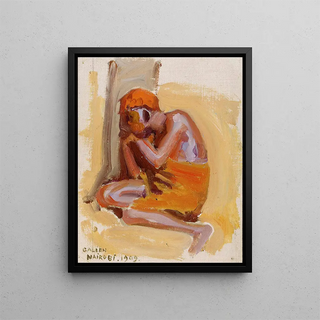 Akseli GallenKallela - An African Resting 1909.webp
