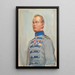 Reproduktion av målningen L'ordonnance du régent Mannerheim, Gustaf Hagenau - Akseli Gallen-Kallela