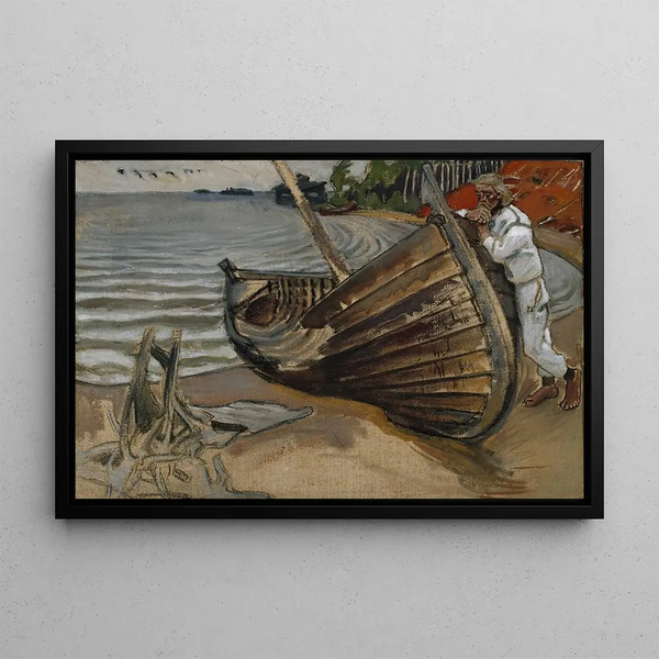 Akseli GallenKallela - The Lamenting Boat.webp