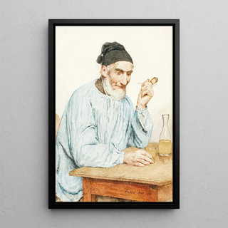 Albert Anker - Farmer From Ins At Table.webp