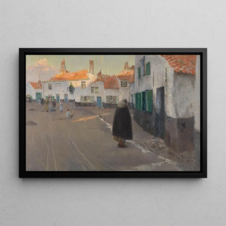 Albert Baertsoen - Square in Flanders.webp