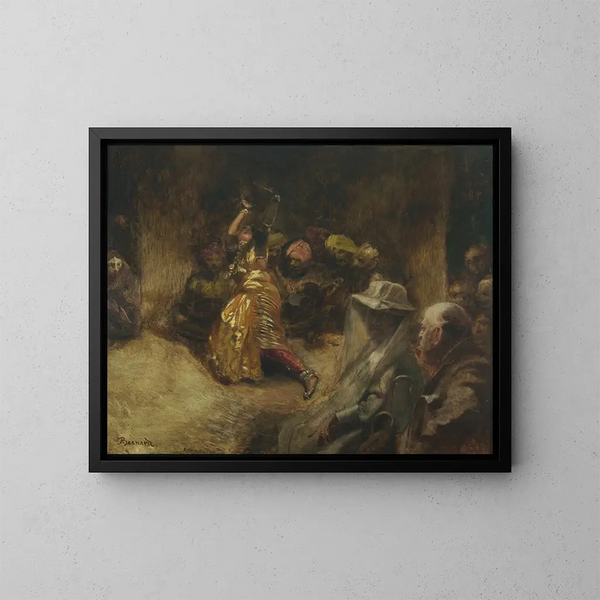 La bayadère - Albert Besnard — inramlat konstverk på väggen