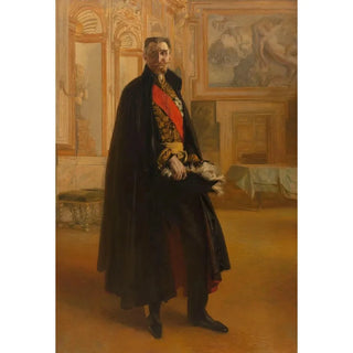 Albert Besnard - Portrait de Camille Barrre au palais Farnse.webp