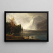Estes Park Colorado Whytes Lake - Albert Bierstadt — inramlat konstverk på väggen
