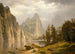 Rivière Merced Vallée de Yosemite - Albert Bierstadt — vy av konstverket
