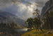 Mont Starr King Yosemite - Albert Bierstadt — vy av konstverket