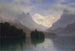 bergsscen - Albert Bierstadt — vy av konstverket