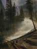 Chutes du Nevada à Yosemite - Albert Bierstadt — vy av konstverket