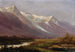 Studie av berg - Albert Bierstadt — vy av konstverket