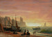 La flotte de pêche - Albert Bierstadt — vy av konstverket