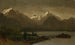 Oskapat konsttryck - Albert Bierstadt — vy av konstverket