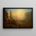 Vallée de Yosemite, sentier de Glacier Point - Albert Bierstadt — inramlat konstverk på väggen