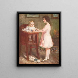 Albert Dumoulin - Feeding the baby.webp