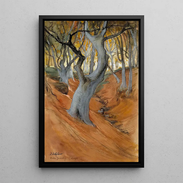 Albert Edelfelt - Beech Forest.webp
