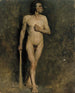 Modell masculin - Albert Edelfelt — vy av konstverket