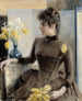 Parisienne - Albert Edelfelt — vy av konstverket