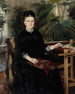 Portrait De Mme Anna Sinebrychoff - Albert Edelfelt — vy av konstverket