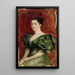 Reproduktion av målningen Portrait de Mme Dagmar Dippell esquisse de composition - Albert Edelfelt