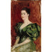 Reproduktion av målningen Portrait de Mme Dagmar Dippell esquisse de composition - Albert Edelfelt