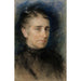 Portrait de Mme Emilie Krohn - Albert Edelfelt — vy av konstverket
