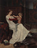 Reine Bianca - Albert Edelfelt — vy av konstverket