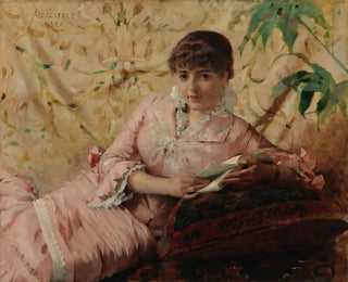 Albert Edelfelt - Reading Parisienne.webp