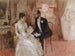 Scène au bal - Albert Edelfelt — vy av konstverket