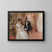 Scène au bal - Albert Edelfelt — inramlat konstverk på väggen