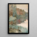 Rivage à Haikko en automne Paysage d'automne - Albert Edelfelt — inramlat konstverk på väggen