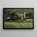 Le Jardin du Musée de Cluny à Paris - Albert Edelfelt — inramlat konstverk på väggen