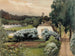 La maison des intendants au manoir de Saari - Albert Edelfelt — vy av konstverket