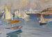 Le Port du Club de Yachting Nyländska à Helsinki - Albert Edelfelt — vy av konstverket