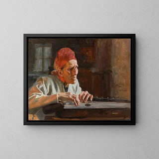 Albert Edelfelt - The Poet Larin Paraske.webp
