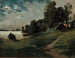 Villa à Haikko au clair de lune - Albert Edelfelt — vy av konstverket