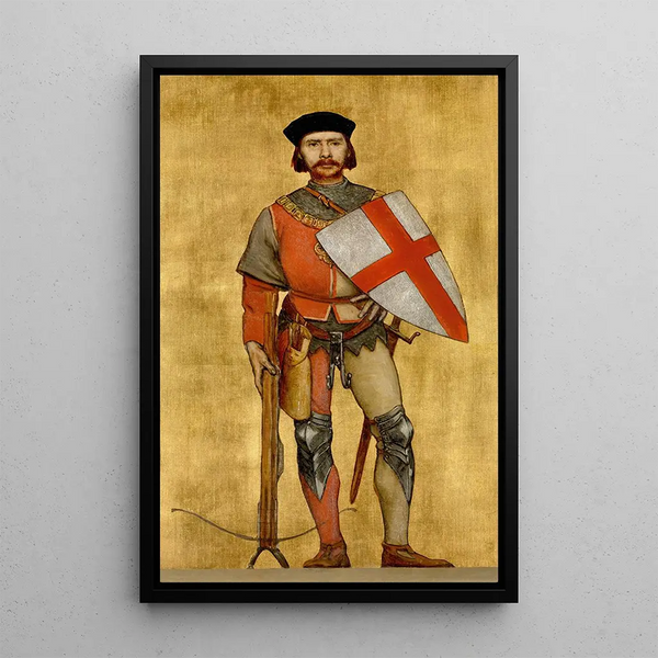 Doyen de la Guilde armée de Saint Georges - Albert Frans Lieven De Vriendt — inramlat konstverk på väggen