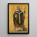 Reproduktion av målningen av Saint Éloi Évêque de Noyon - Albert Frans Lieven De Vriendt