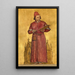 Reproduktion av målningen Le Peintre Hans Memling - Albert Frans Lieven De Vriendt