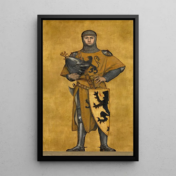 Reproduktion av målningen Guillaume de Juliers - Albert Frans Lieven De Vriendt