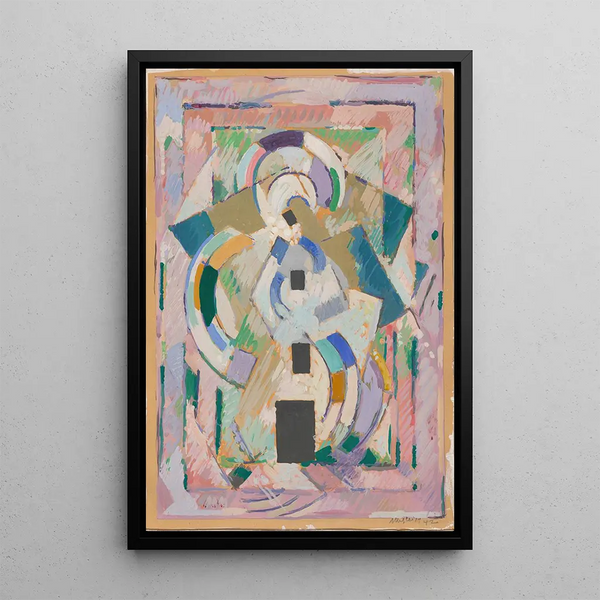för kontemplation - Albert Gleizes — inramlat konstverk på väggen