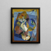 Vaudeville - Albert Gleizes — inramlat konstverk på väggen