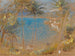 Trou blå, Port Antonio, Jamaica - Albert Goodwin — vy av konstverket