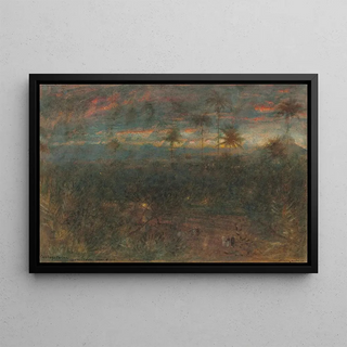 Albert Goodwin - Cabbage palms Demerara Guyana.webp