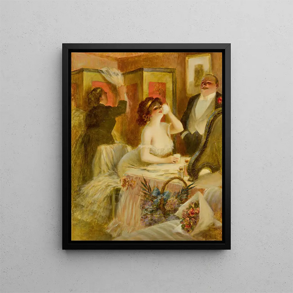 Albert Guillaume - The dressing room.webp