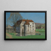 Vue du château de Reichenstein près d'Inzlingen - Albert Hermann Daur — inramlat konstverk på väggen
